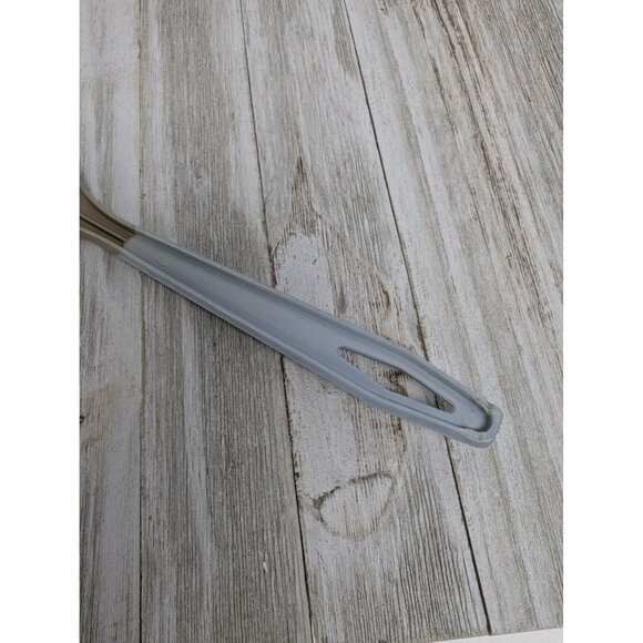 King Kraft #1 Country Blue Nylon Plastic Solid Spoon 11" Vintage - Picture 6 of 7